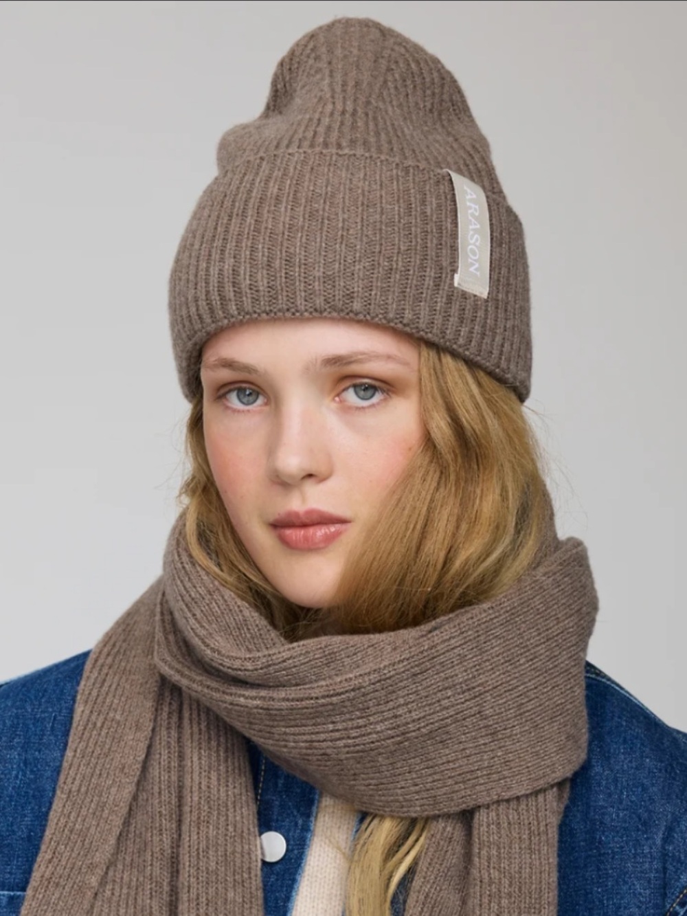 NWOT ARASON Merino Wool Cashmere Beanie